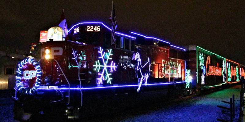 CP Holiday Train Port Coquitlam and Port Moody
