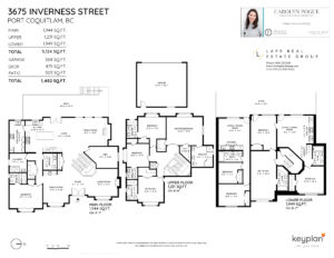 Krista Lapp 3675 Inverness St Port Coquitlam Realtor Floorplan