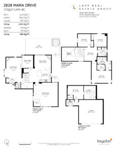 Krista Lapp Top Coquitlam Realtor 2828 Mara Dr Floor Plan