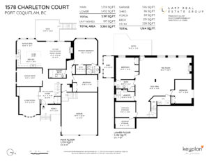 Port Coquitlam Realtor Krista Lapp 1578 Charleton Court Port Coquitlam Floor Plan