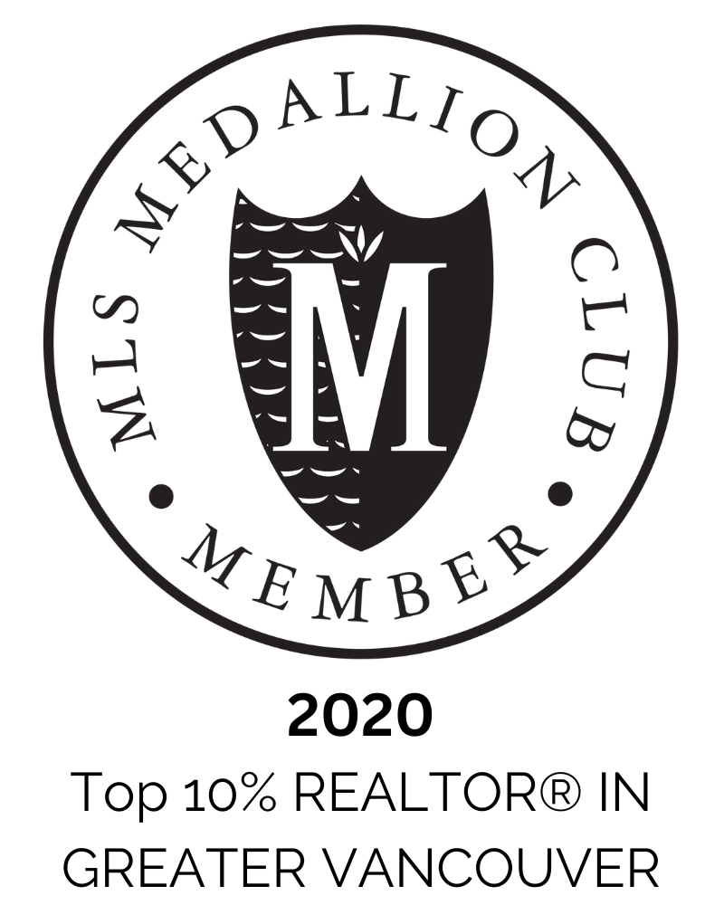Top 10% REALTOR® IN GREATER VANCOUVER 2020