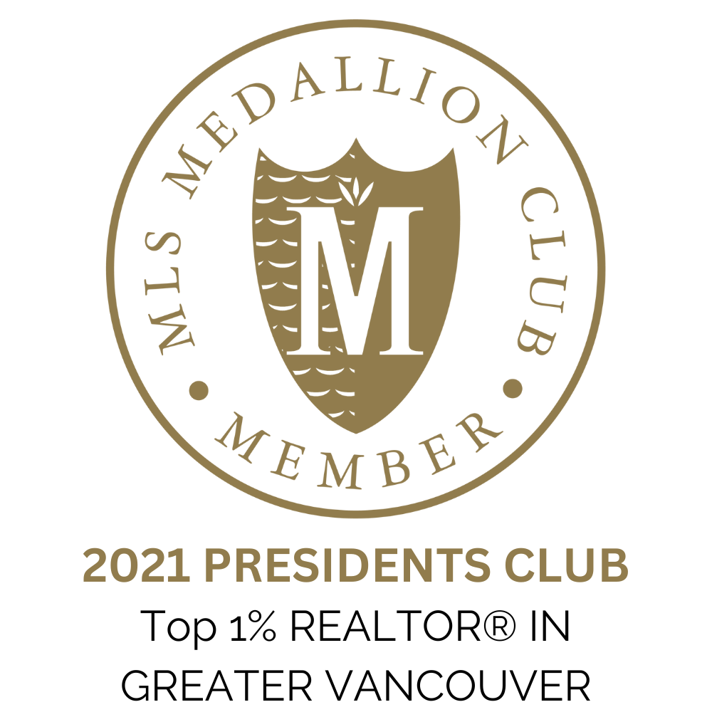 Top 1% REALTOR® IN GREATER VANCOUVER 2021