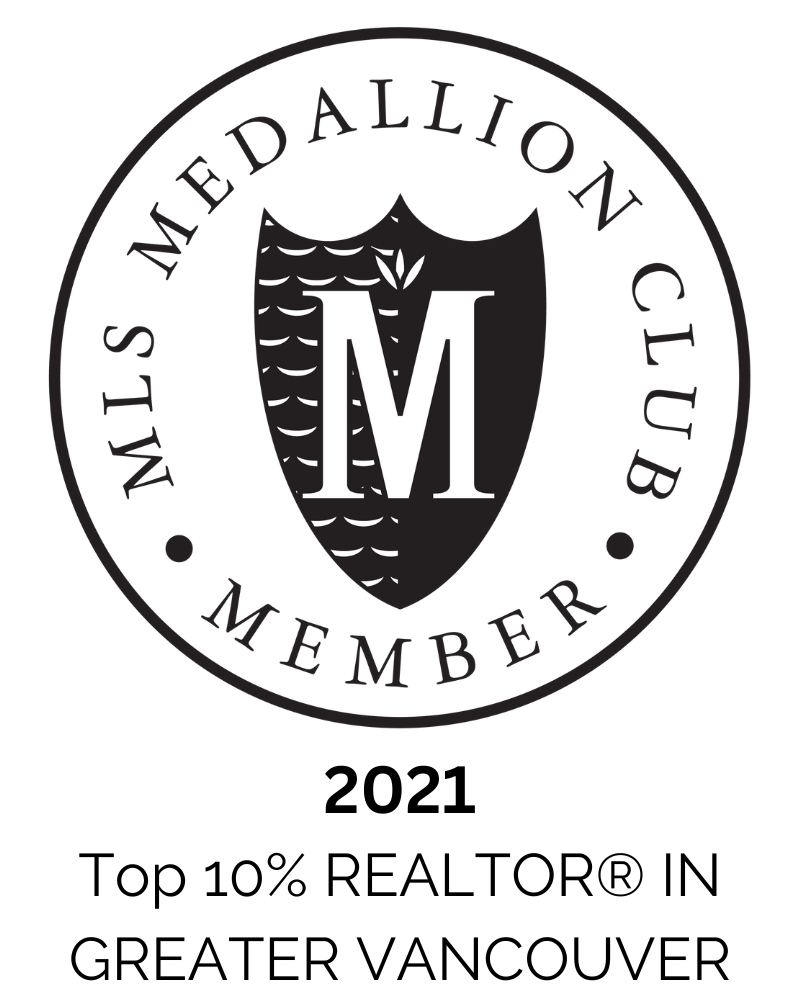 Top 10% REALTOR® IN GREATER VANCOUVER 2021