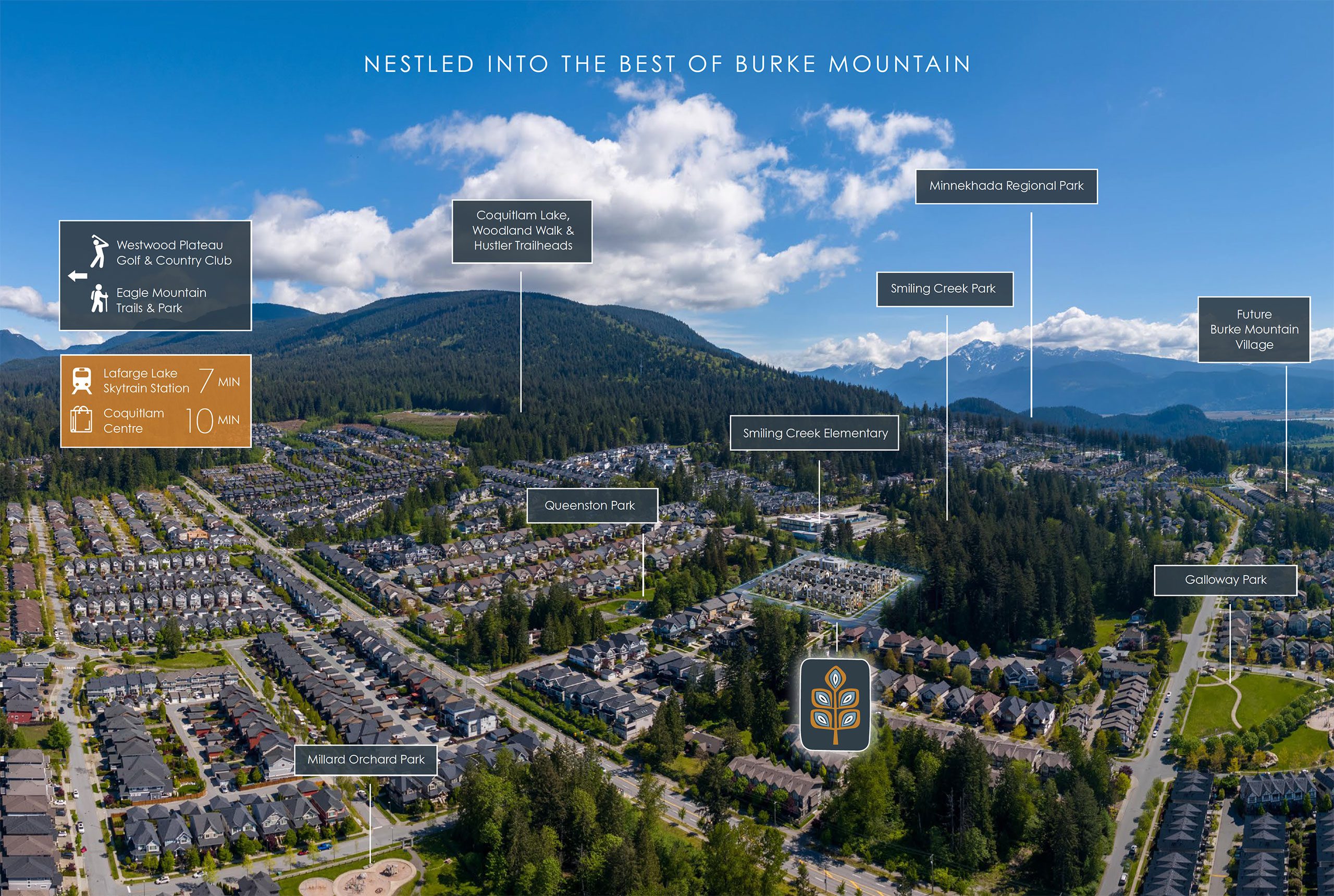 Amber Gate Map Burke Mountain Presales Top Coquitlam Realtor