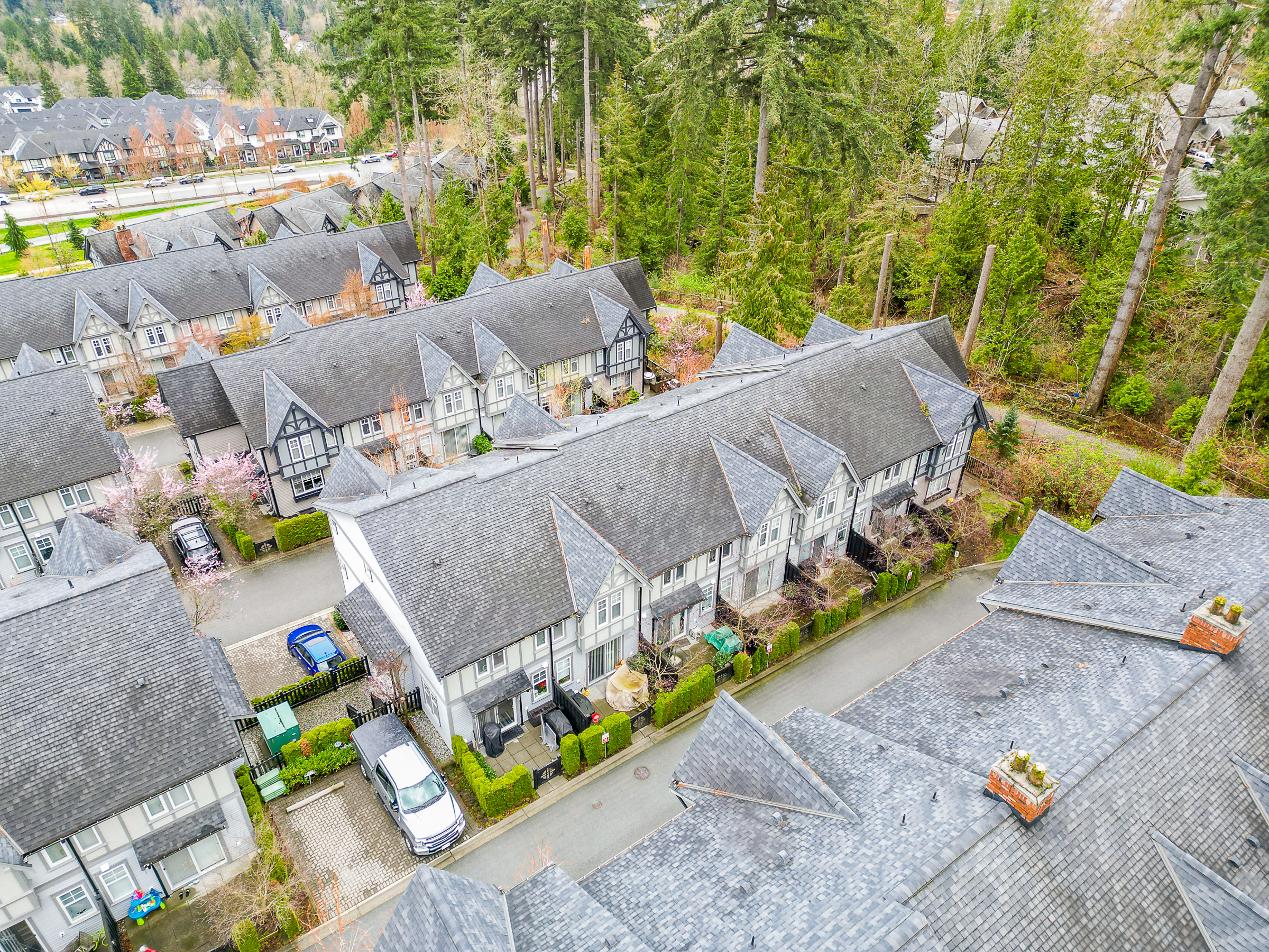 Krista Lapp Burke Mountain Real Estate Unit 48 1320 Riley by Mosaic Street Coquitlam Drone