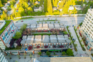 Port Moody Realtor Krista Lapp Unit 20 130 Brew Street Port Moody Neighbourhood MLS Listings Townhome Drone