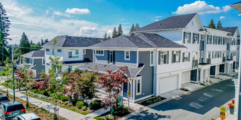 Burke Mountain Townhome For Sale Krista Lapp Unit 173 1220 Rocklin Street Coquitlam Real Estate Listings Drone