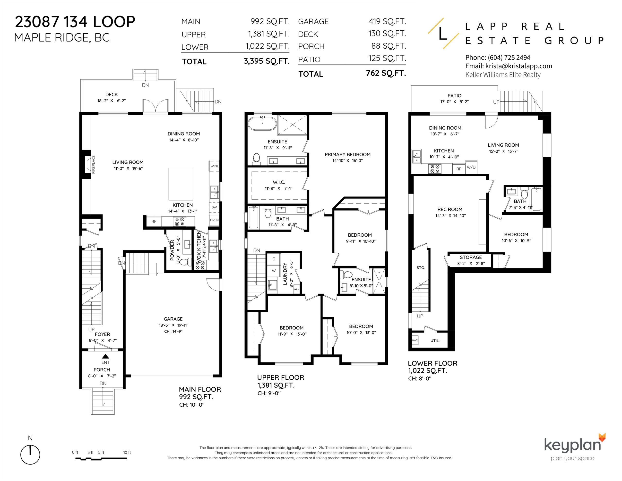 Krista Lapp 23087 134 Loop Maple Ridge Floor Plan