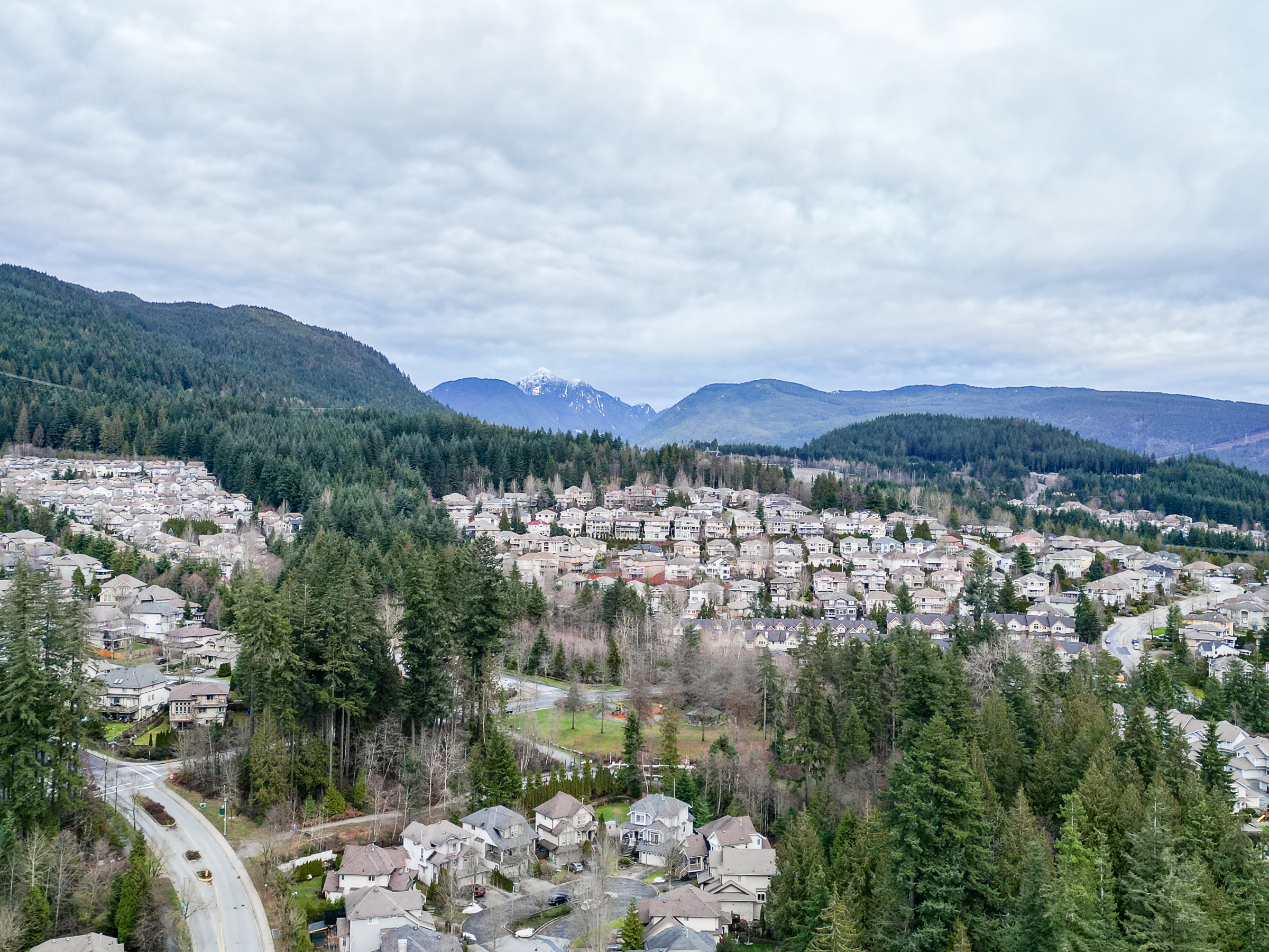 Living in Port Moody 521 Forest Park Way Port Moody drone Heritage Woods