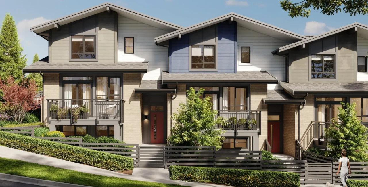 Hall Avenue and Harper Road Presale Townhomes in Burke Mountain Coquitlam